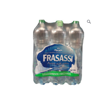 Frasassi leggermente frizzante una cassetta 1.5 l