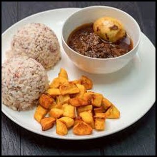 Ofada Rice & Sauce