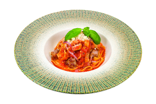 Доматен сос с пикантна наденичка Салсиче