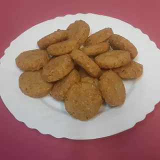 Vaschetta falafel e pane 