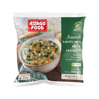 Zuppa Di Cavolo Nero, Ceci E Cannellini 600G Asiago Food