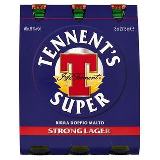 Tennent's Super Birra Strong Lager 3x27,5cl