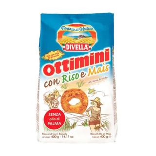 Divella Fantasie Del Mattino Ottimini Con Riso E Mais 400 G - 744896