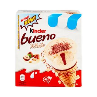 Kinder Bueno White Cono Gelato 4x62g