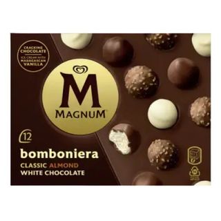 Magnum Bonboniera Classico, Mandorla e Coccolato Bianco 104g