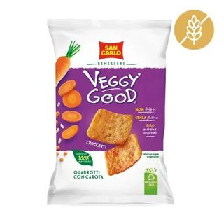 San Carlo Veggy Good Quadrotti Con Carota 70g