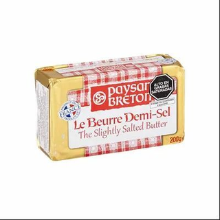 Le Beurre Doux Demi Sel Paysan Breton 200G