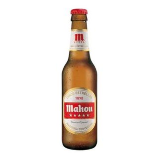 Cerveza Mahou Cinco Estrellas, 33cl