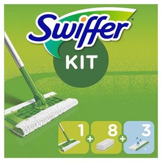 Swiffer Kit Preassemblato 8 Panni Dry+3 Wet - 000723045