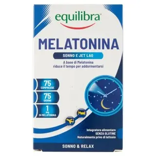 Equilibra Melatonina Sonno E Jet Lag 75 Compresse