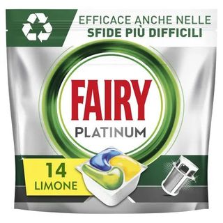 FAIRY kapsule za mašinsko pranje suða platinum lemon 14 KOM