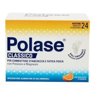 Polase Integratore Sali Minerali Gusto Arancia Bustine 24 x 11G