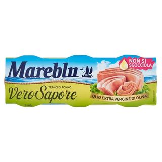 Mareblu Tranci Di Tonno In EVO 3x60g