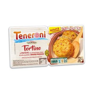 Teneroni Tortino Di Patate Con Prosciutto Cotto Di Alta Qualità E Grana Padano 2 X 100 G - 153689