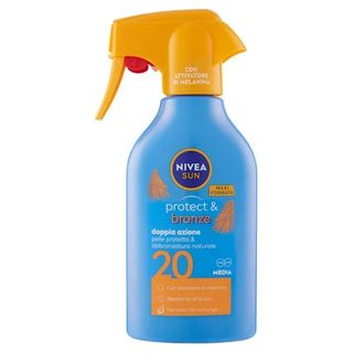 Nivea Sun Protect & Bronze Protezione Solare Spray Spf20 270ml