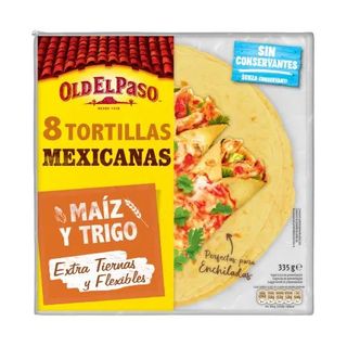 Old El Paso 8 Tortillas Mais E Frumento 335 G