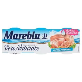 Mareblu VeroNaturale Tonno Al Naturale 3x60g