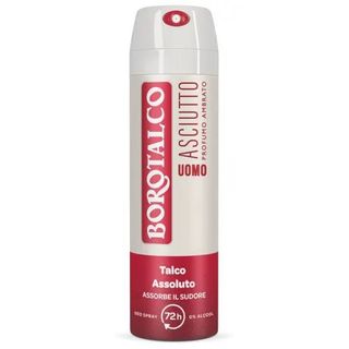 Borotalco Deodorante Uomo Spray Asciutto Ambrato150ml
