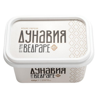 Краве сирене Дунавия 400г PVC кутия 400g \ 00063894