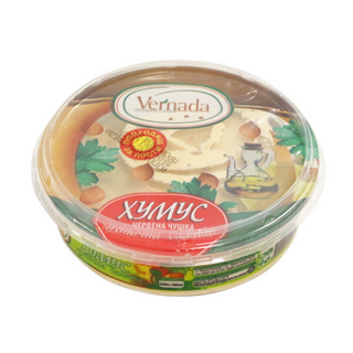 Vernada Салата Хумус с печен пипер 250 г 250g \ 00025856
