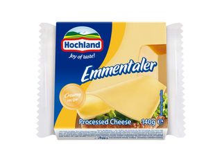 Hochland branza topita cu cheeseburger felii 140 g