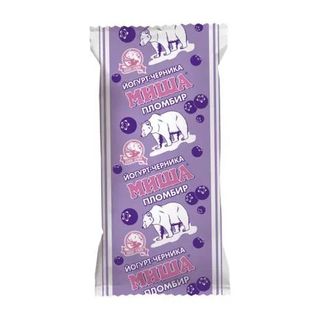 Мороженое Миша Эскимо Йогурт-Черника, 80гр