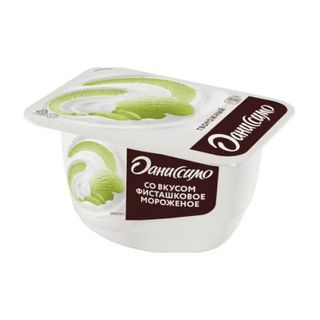 Йогурт Даниссимо Фисташковое мороженое, 100 гр