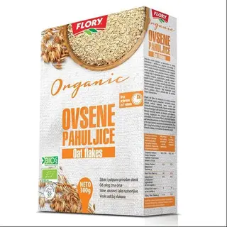 Flory Organic ovsene pahuljice 300g