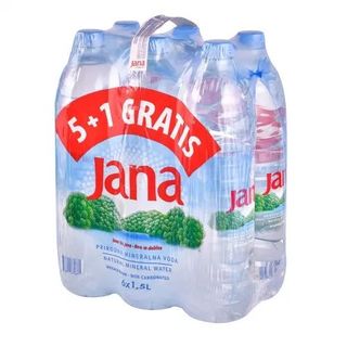 Jana voda 1.5l 5+1 gratis jana