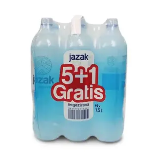 Voda Jazak Negazirana Fruskogorska 1.5L 5+1 Gratis Pet Nis A.D
