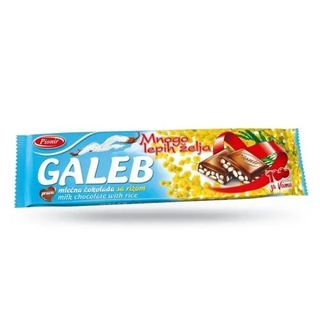 Čokolada mlečna sa rižom Galeb 180g