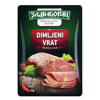 Zlatiborac vrat dimljeni slajs 125g zlatiborac