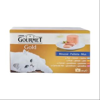 GOURMET Gold храна за коте пастет 4х85 гр \ 03400930