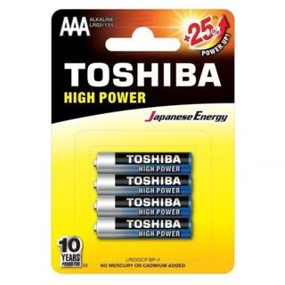 Baterija Toshiba Alkal. Aaa 4 Kom