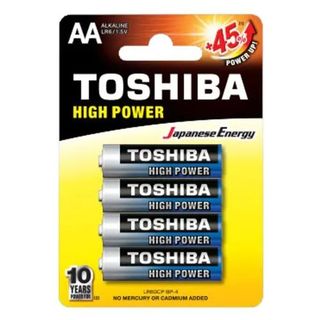 Baterije alkalne Toshiba LR6G AA 1.5V 4/1