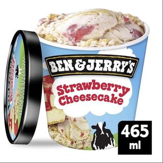 Ben & Jerry's Helado de Tarta de Queso con Fresa Tarrina 465ml