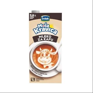 Moja Kravica Mlijeko Za Kafu 3.8% Mm 1 L Imlek (29695)