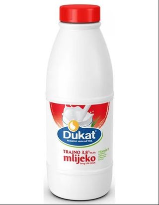 Mlijeko Trajno 3,8%Mm 1 L Duka