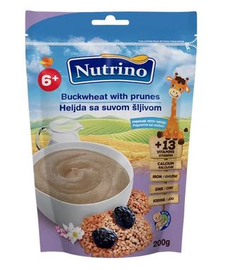 Nutrino Mlečna Kaša Heljda I Suva Šljiva 200G