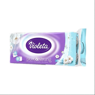 Toalet Papir 10/1 Pure&Strong 3Sl. Premium Violeta