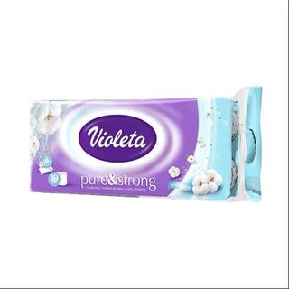 Toalet Papir 10/1 Pure&Strong 3Sl. Premium Violeta