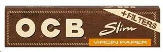Ocb Slim Papier à Rouler Grande Taille 32 Feuilles Marrons