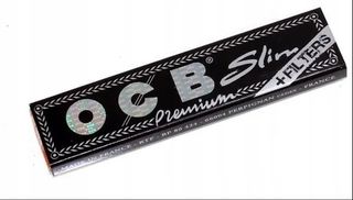 Ocb Slim Papier Rouler Grande Taille 32 Feuilles Noirs