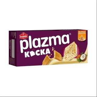Napolitanke Plazma kocka bela čokolada Bambi 130 g
