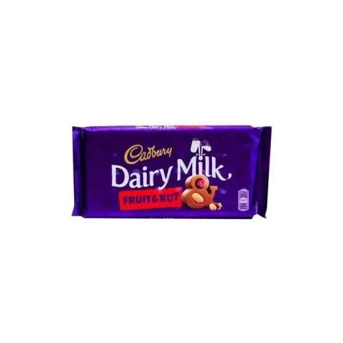 Cadbury Dairy Milk Fruit & Nut Bar 110G