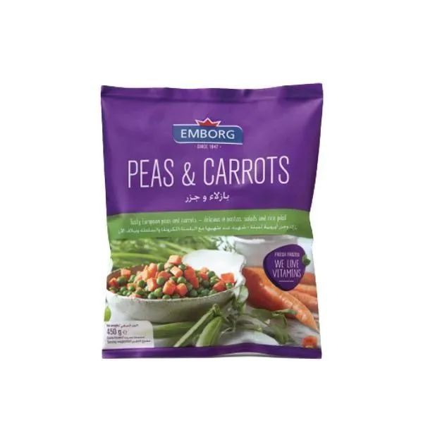 Emborg Peas And Carrot 450G