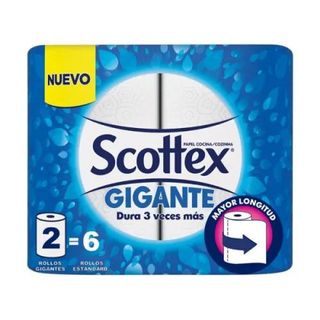 Papel Cocina Gigante Scottex 2 Uds.