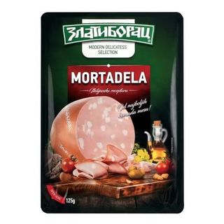 Zlatiborac mortadella classic slajs 125g zlatiborac