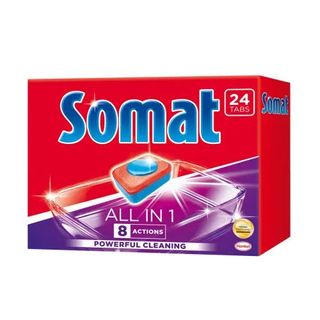 Tableta za mašinsko pranje sudova all in one Somat 24 kom