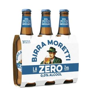 Birra Moretti La Zero % Vol 3 X 33cl